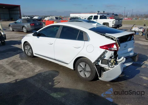 2021 Hyundai Ioniq Hybrid Se z USA, uszkodzony, nr VIN KMHC75LC2MU251057